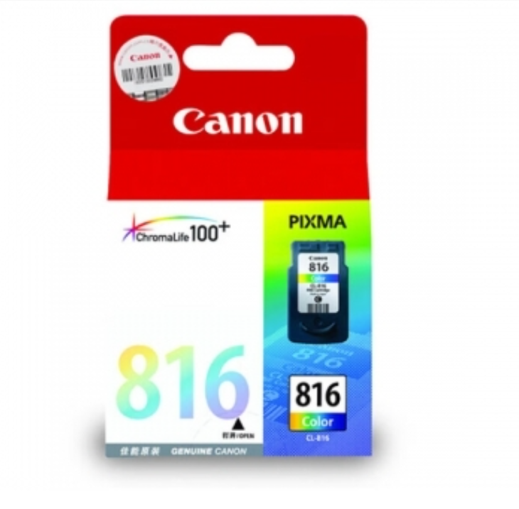 墨盒 佳能/CANON CL-816 一体式墨盒 500页及以下 普通装 多色