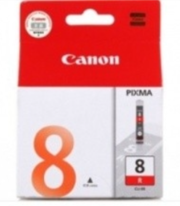 墨盒 佳能/CANON CLI-8R 单喷头 500页及以下 普通装 红色