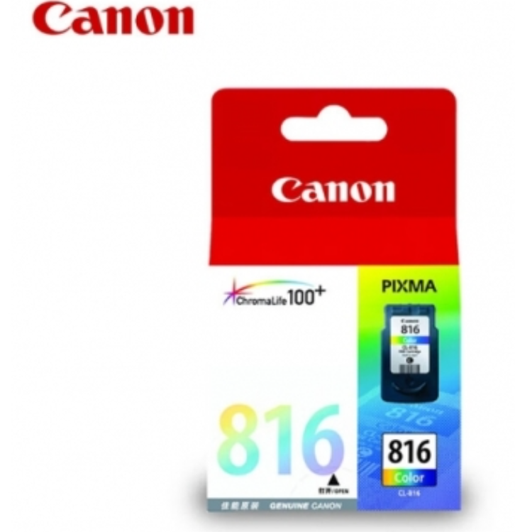 墨盒 佳能/CANON CL-816XL 一体式墨盒 1001-1500页 大容量 黑色
