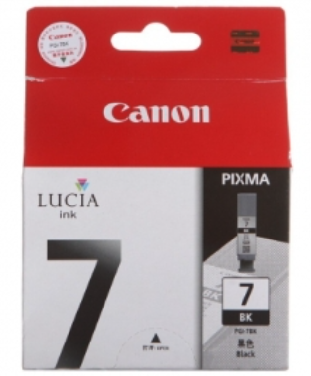 墨盒 佳能/CANON PGI-7BK 单喷头 500页及以下 普通装 黑色