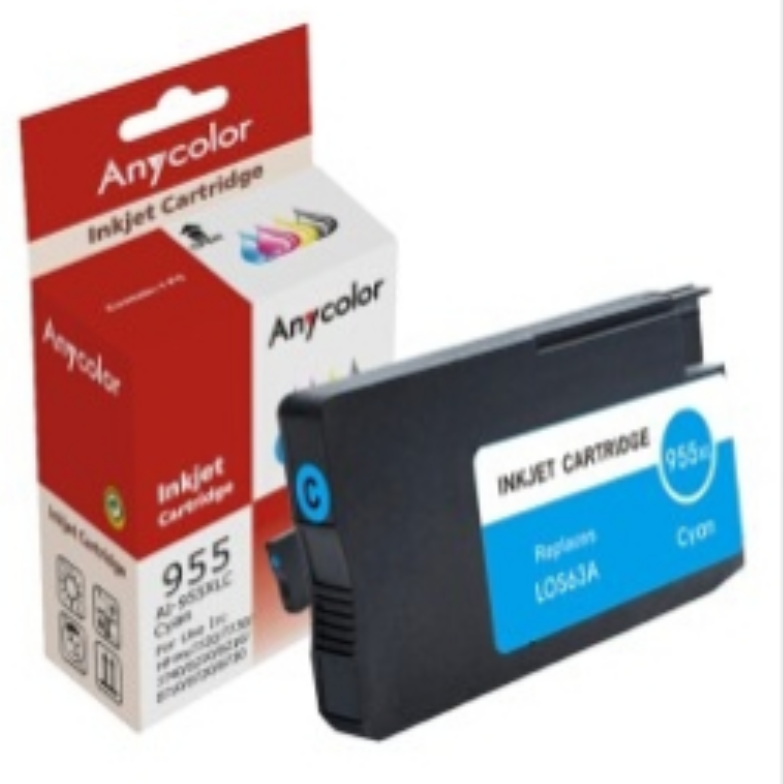 墨盒 欣彩/Anycolor AI-955XLC 一体式墨盒 1501-2000页 普通装 青色