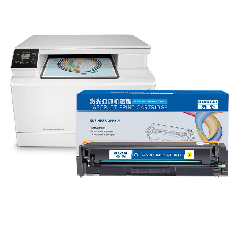 硒鼓 乔彩/QIAOCAI M180 Y 1600页 普通装 通用耗材 黄色