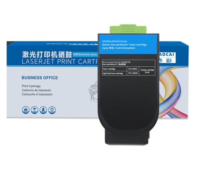 硒鼓 乔彩/QIAOCAI CM7006FDN C 3000页 普通装 通用耗材 蓝色