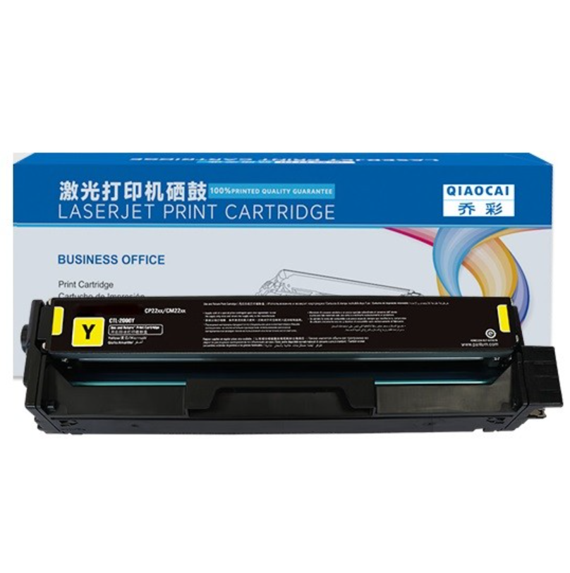 硒鼓 乔彩/QIAOCAI CM1155ADN Y 1500页 普通装 通用耗材 黄色