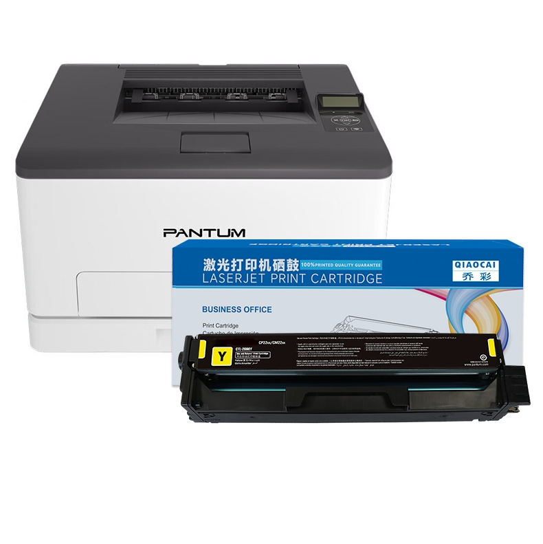 硒鼓 乔彩/QIAOCAI CP1100DN Y 1500页 普通装 通用耗材 黄色