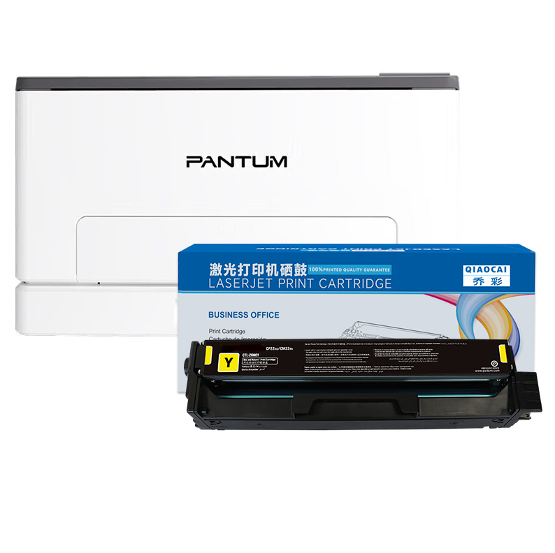 硒鼓 乔彩/QIAOCAI CP1105 Y 1500页 普通装 通用耗材 黄色