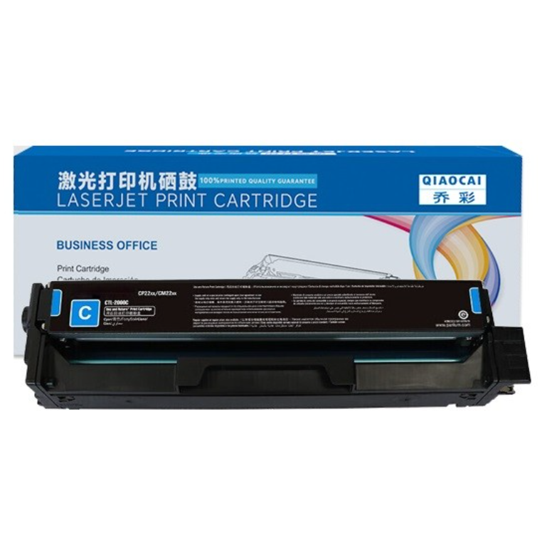 硒鼓 乔彩/QIAOCAI CP1155DN C 1500页 普通装 通用耗材 蓝色