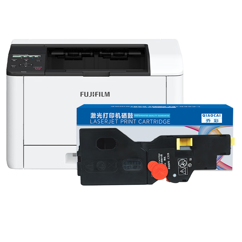 硒鼓 乔彩/QIAOCAI C328 BK 3000页 普通装 通用耗材 黑色