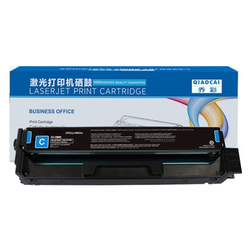 硒鼓 乔彩/QIAOCAI CTL-2000 C 1500页 普通装 通用耗材 蓝色