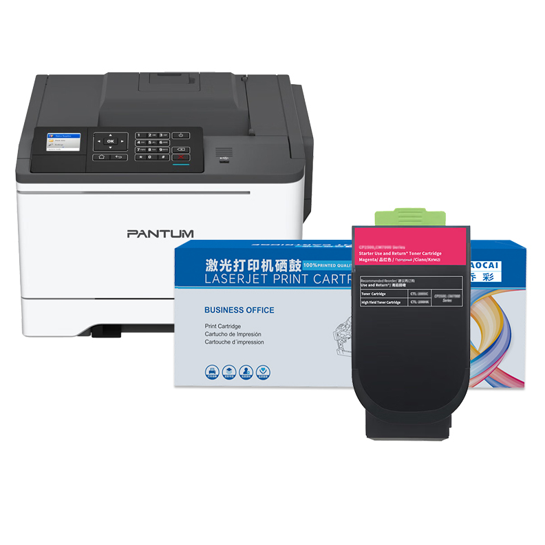 硒鼓 乔彩/QIAOCAI CTL-300 M 1400页 普通装 通用耗材 红色